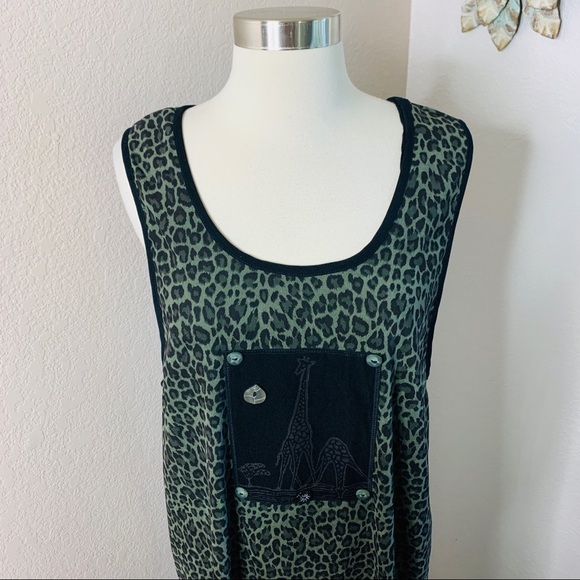 Nina Piccalino Vintage Animal Print Giraffe Print - Picture 11 of 16